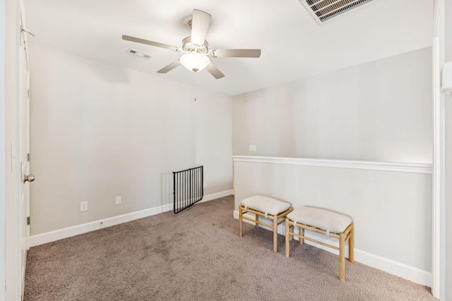 401 Birr Dr, Spring Hill, TN 37174 - living area with carpet flooring and a ceiling fan