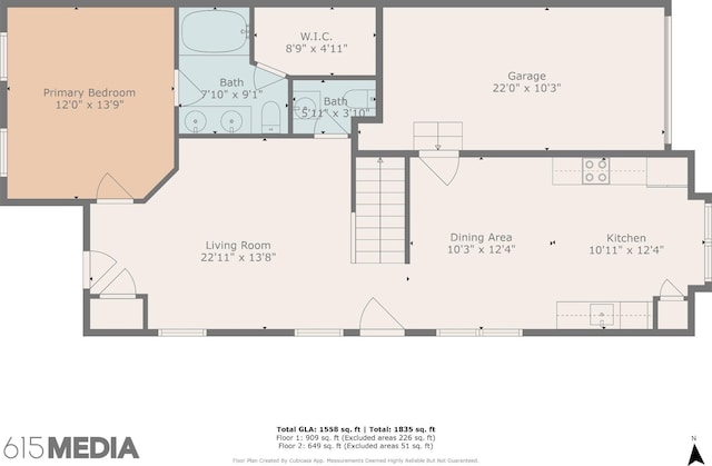 401 Birr Dr, Spring Hill, TN 37174 - view of home floor plan