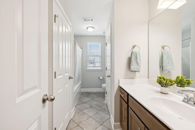 401 Birr Dr, Spring Hill, TN 37174 - full bathroom with vanity and shower / bath combo with shower curtain