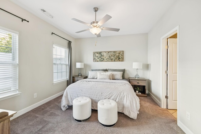 401 Birr Dr, Spring Hill, TN 37174 - bedroom featuring carpet floors and a ceiling fan