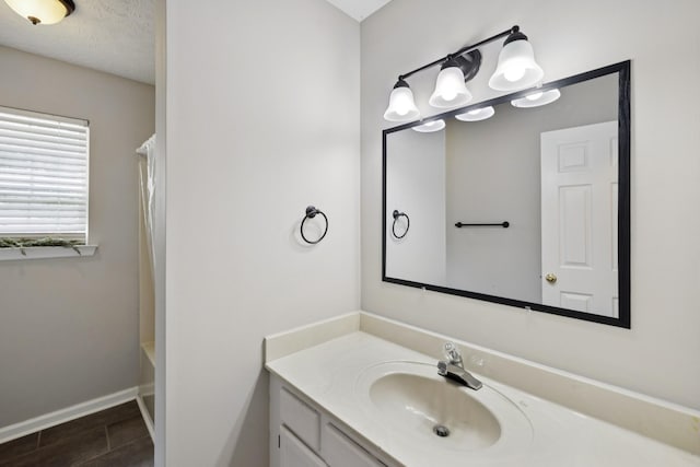 7616 Hudlow Ct, Fairview, TN 37062 - full bath featuring vanity and shower / bathtub combination with curtain