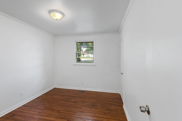 1401 Bearwallow Rd, Ashland City, TN 37015 - unfurnished room featuring ornamental molding and wood finished floors