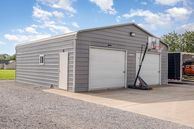 8100 Cedar Forrest Rd, Lascassas, TN 37085 - view of detached garage