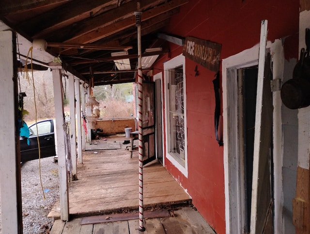 105 Big Laurel Creek Rd, Crawford, TN 38554 - view of wooden terrace