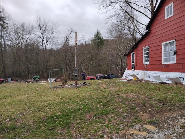 105 Big Laurel Creek Rd, Crawford, TN 38554 - view of grassy yard with a view of trees