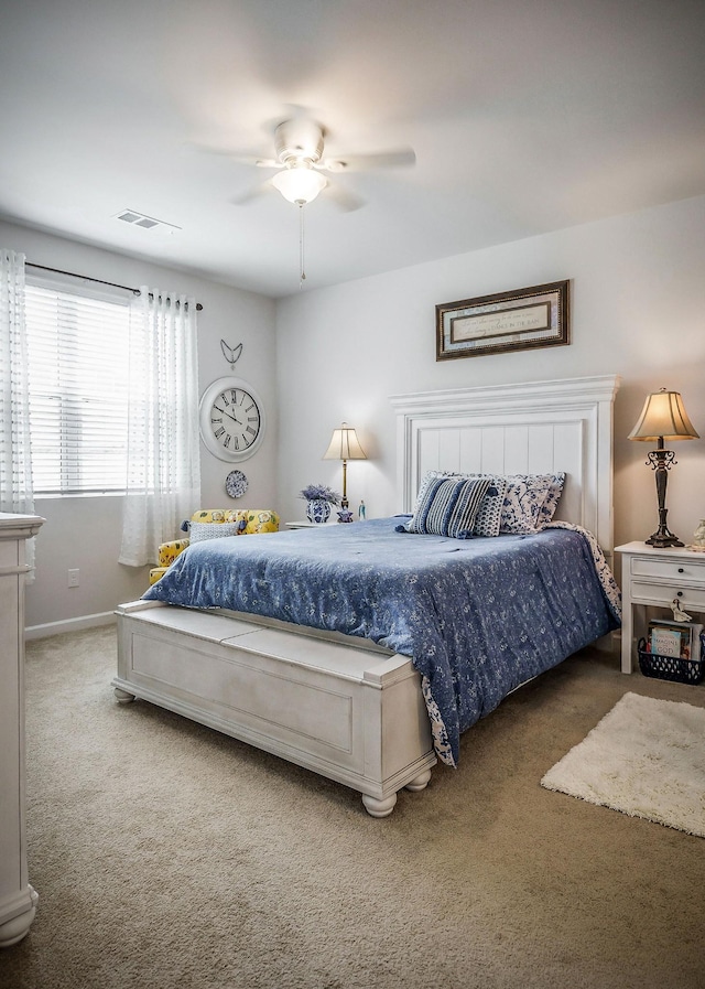 155 Nunally Dr, Baxter, TN 38544 - carpeted bedroom featuring ceiling fan and baseboards