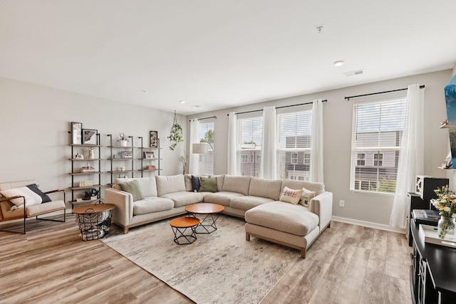 2006 Edison Park Ln, Nashville, TN 37209 - living room featuring light wood-style floors