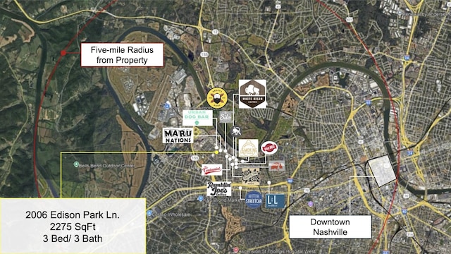2006 Edison Park Ln, Nashville, TN 37209 - map / location