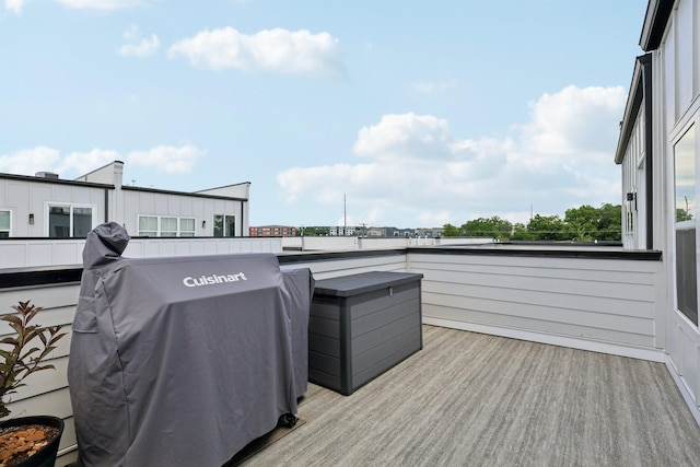 2006 Edison Park Ln, Nashville, TN 37209 - wooden terrace featuring area for grilling