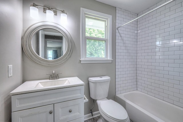 1213 N Graycroft Ave, Madison, TN 37115 - bathroom with vanity and shower / tub combination