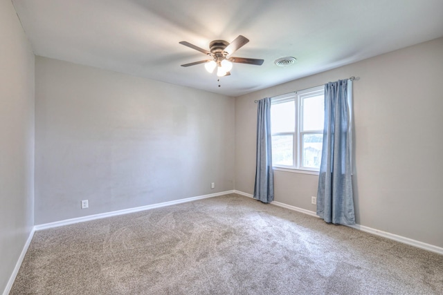 1213 N Graycroft Ave, Madison, TN 37115 - carpeted empty room featuring ceiling fan and baseboards