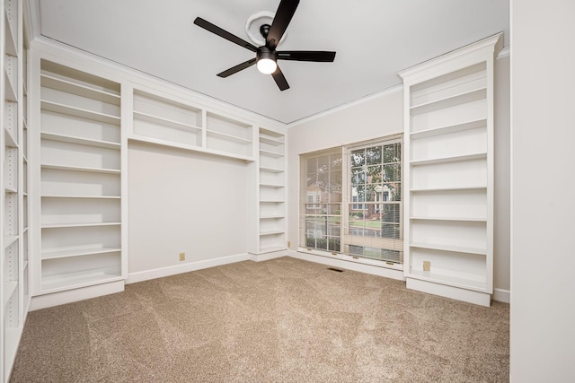 1436 Cheshire Pl, Murfreesboro, TN 37129 - spacious closet featuring carpet flooring and a ceiling fan