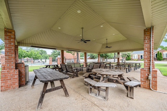 1436 Cheshire Pl, Murfreesboro, TN 37129 - view of patio featuring ceiling fan