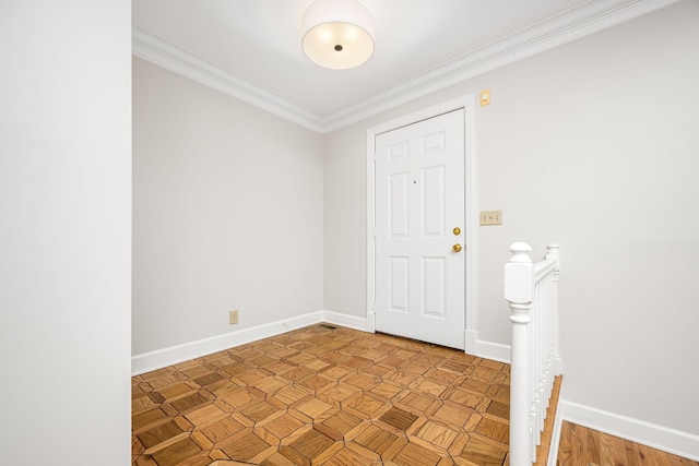 1436 Cheshire Pl, Murfreesboro, TN 37129 - foyer entrance featuring ornamental molding and baseboards