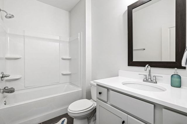 5831 Branta Dr, Franklin, TN 37064 - bathroom with vanity and bathtub / shower combination