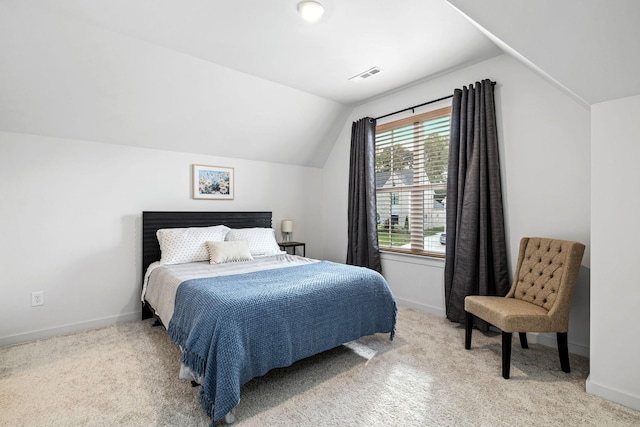 5831 Branta Dr, Franklin, TN 37064 - bedroom with vaulted ceiling and carpet floors