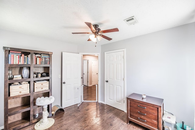 112 Ray Ave, Old Hickory, TN 37138 - bedroom with wood finished floors and a ceiling fan