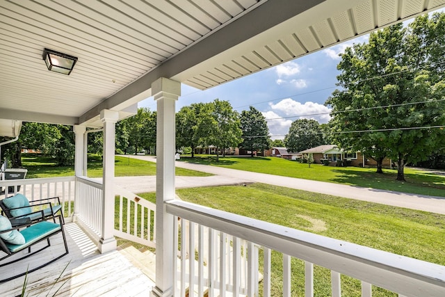 112 Ray Ave, Old Hickory, TN 37138 - porch with a lawn