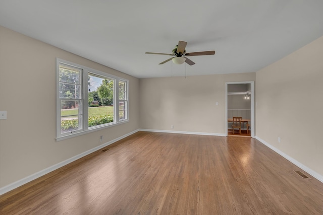 909 Woods Lake Dr, Madison, TN 37115 - unfurnished room featuring wood finished floors and ceiling fan