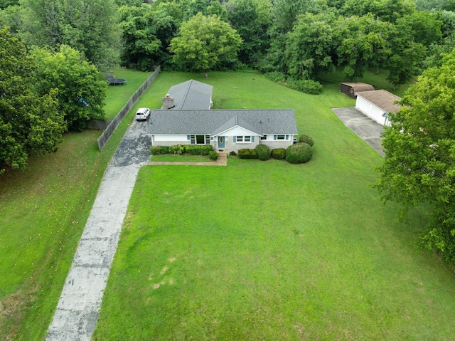 909 Woods Lake Dr, Madison, TN 37115 - view from above of property