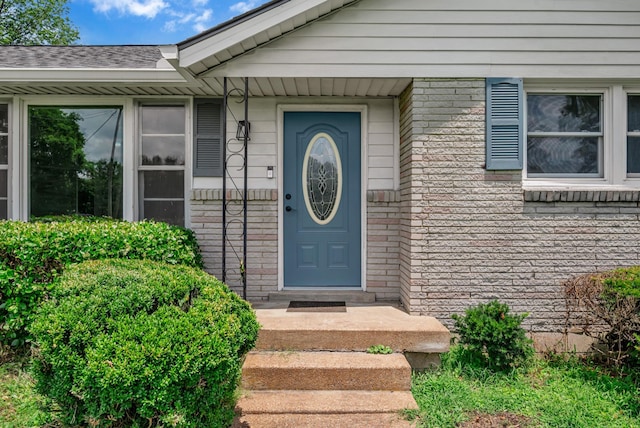 909 Woods Lake Dr, Madison, TN 37115 - view of exterior entry with brick siding