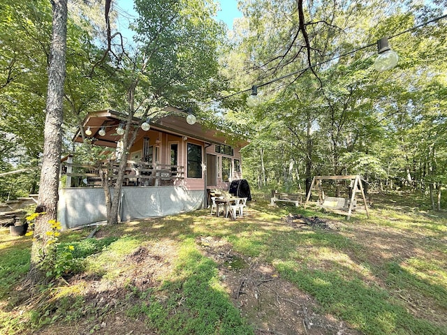 160 Webb Rd, Summertown, TN 38483 - view of yard