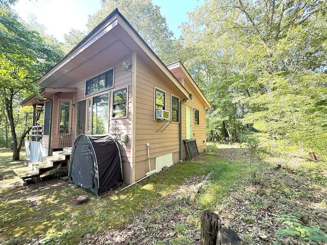 160 Webb Rd, Summertown, TN 38483 - view of side of home featuring cooling unit