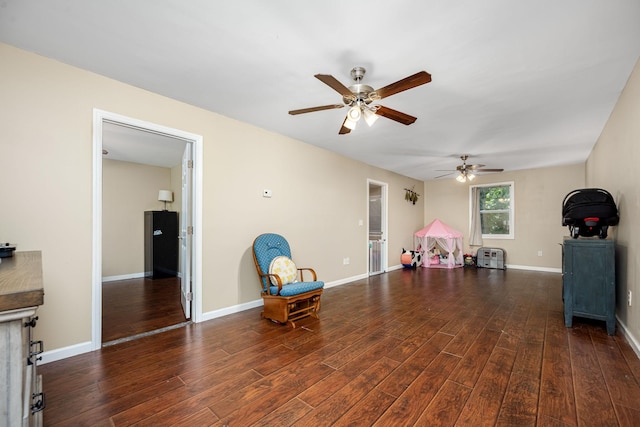 55 Parker Pt, Beechgrove, TN 37018 - unfurnished room featuring wood finished floors and a ceiling fan