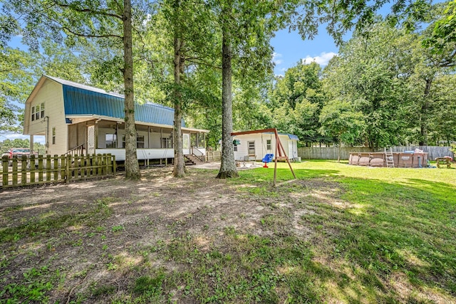 55 Parker Pt, Beechgrove, TN 37018 - view of fenced yard