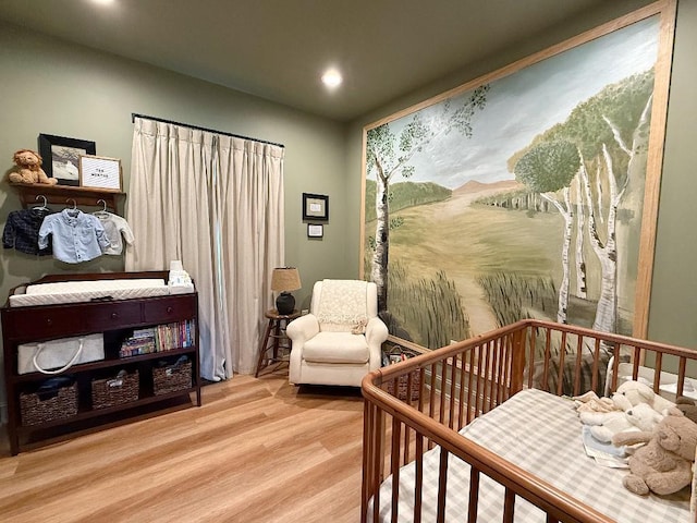 1782 Honey Ln, Estill Springs, TN 37330 - bedroom with wood finished floors and recessed lighting