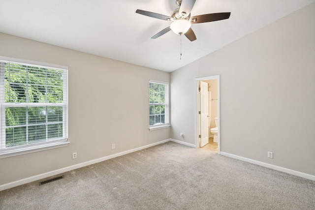 3138 Prater Ct, Murfreesboro, TN 37128 - carpeted empty room with baseboards and a ceiling fan