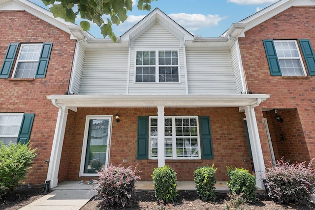 3138 Prater Ct, Murfreesboro, TN 37128 - view of front of home featuring covered porch and brick siding