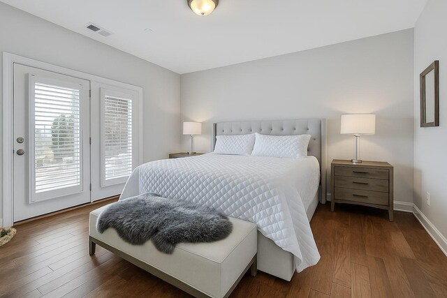 835 Meadowcrest Way, Lebanon, TN 37090 - bedroom featuring access to exterior and wood finished floors