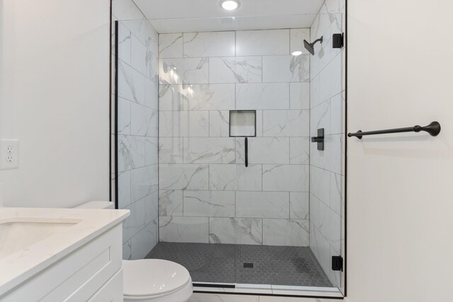 2210 Garners Creek Rd, Dickson, TN 37055 - full bathroom with a stall shower and vanity