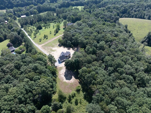 2210 Garners Creek Rd, Dickson, TN 37055 - drone / aerial view of a heavily wooded area