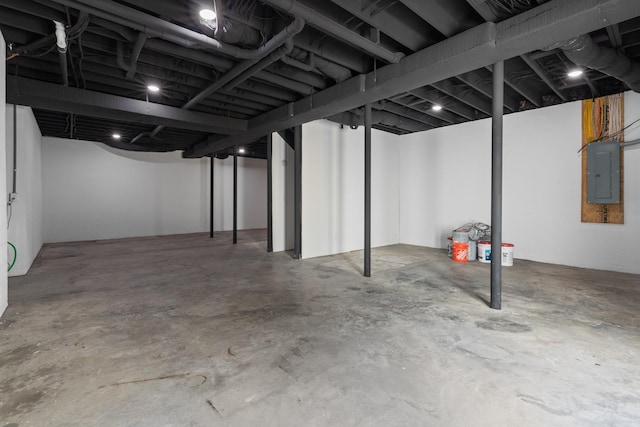 2210 Garners Creek Rd, Dickson, TN 37055 - finished below grade area with electric panel
