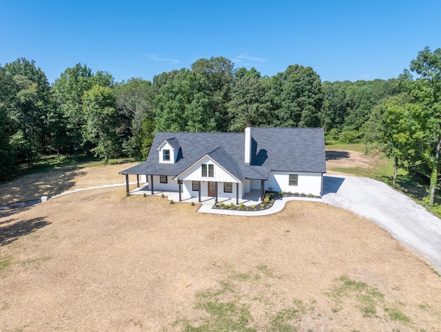 2210 Garners Creek Rd, Dickson, TN 37055 - view of front of property featuring dirt driveway and a view of trees