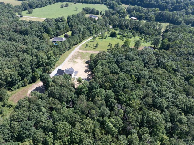 2210 Garners Creek Rd, Dickson, TN 37055 - aerial view of property's location featuring a forest