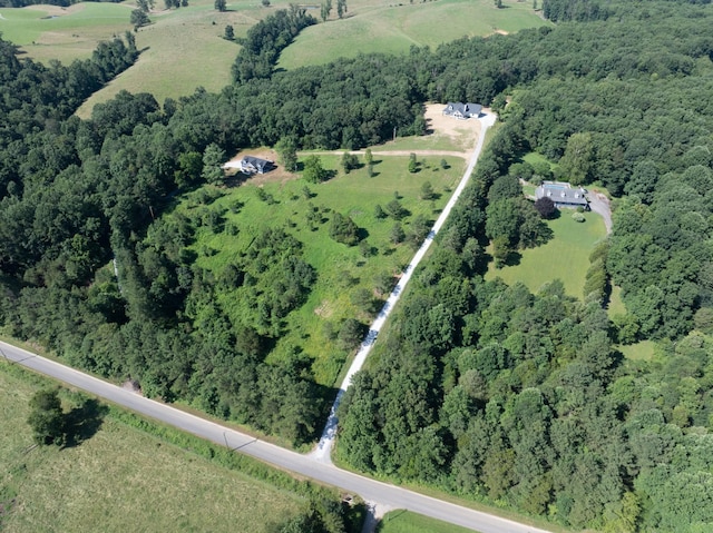 2210 Garners Creek Rd, Dickson, TN 37055 - aerial view of property's location with a forest