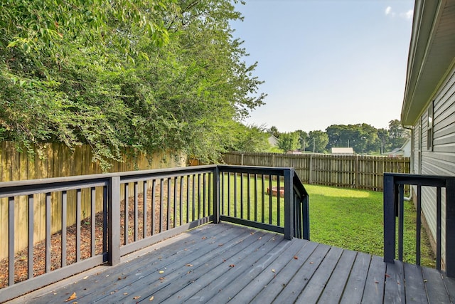 7 Summerfield Dr, Fayetteville, TN 37334 - deck with a fenced backyard