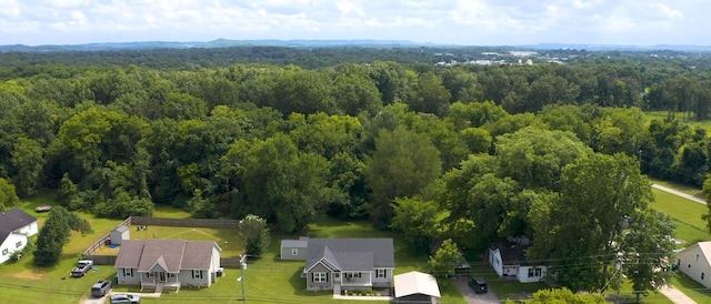 341 Holly Grove Rd, Lewisburg, TN 37091 - bird's eye view of a forest