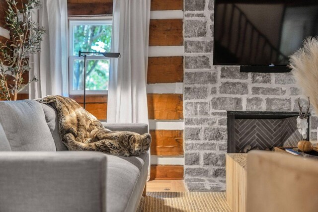 8014 Shoals Branch Rd, Primm Springs, TN 38476 - living area featuring wood finished floors