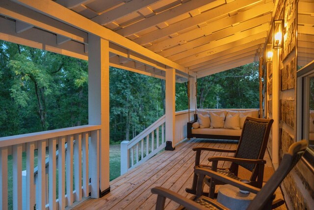 8014 Shoals Branch Rd, Primm Springs, TN 38476 - view of wooden deck