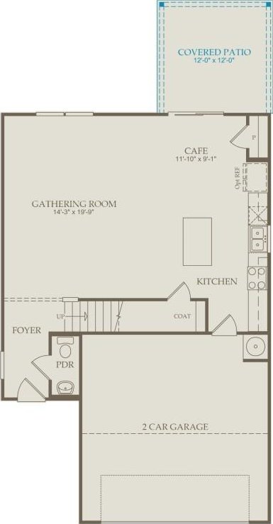 3380 Tucker Trce, Columbia, TN 38401 - view of property floor plan