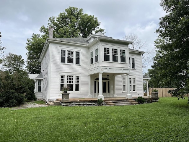 775 Rock Springs Rd, Castalian Springs, TN 37031 - view of front facade with a chimney