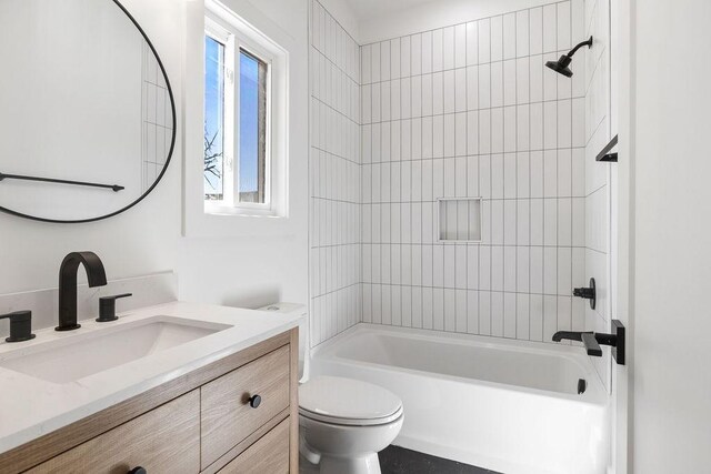 1905 Highland Ave, Columbia, TN 38401 - bathroom featuring vanity and shower / bath combination
