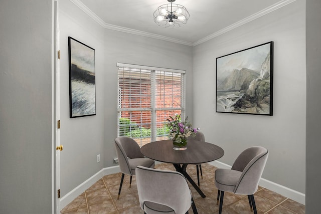 231 Green Harbor Rd Unit 59, Old Hickory, TN 37138 - dining space with light tile patterned floors and crown molding