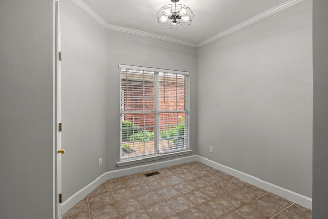 231 Green Harbor Rd Unit 59, Old Hickory, TN 37138 - spare room with ornamental molding and baseboards