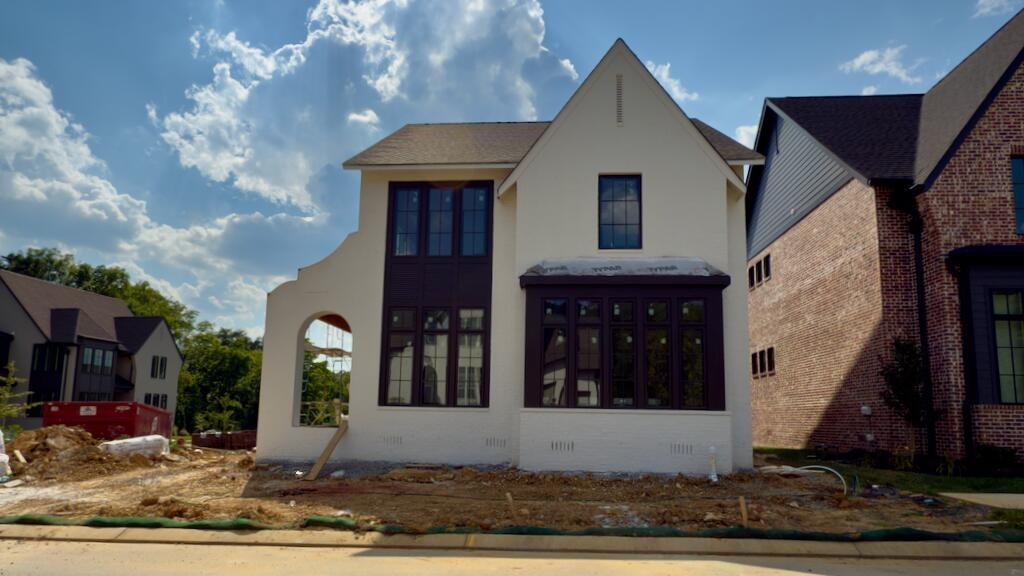 9381 Calder Cir, Ooltewah, TN 37363 - view of front of property featuring crawl space and stucco siding