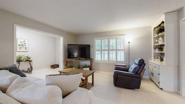 1335 Chippendale Cir, Columbia, TN 38401 - living area featuring light carpet and baseboards